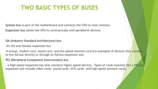 Computer Bus Types Isa Parts of computer/ computer system servicing.pptx