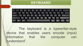 Computer Components Typing PARTS OF COMPUTER.pptx (LS6-DIGITAL CITIZENSHIP) | PPTX