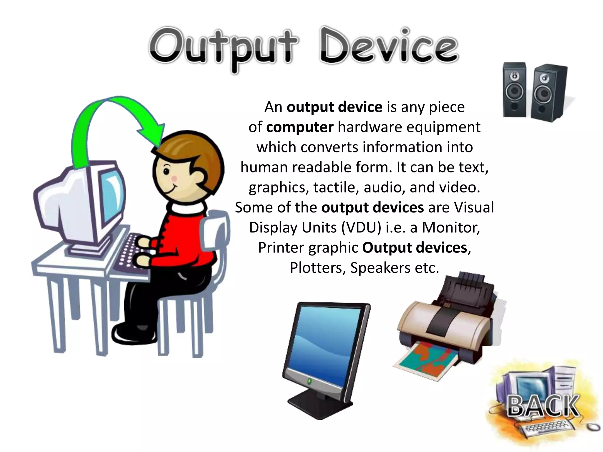 Parts of computer for basic class | PPTX | Computer Peripherals | Computing