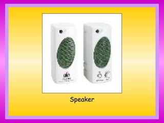 Speaker
 