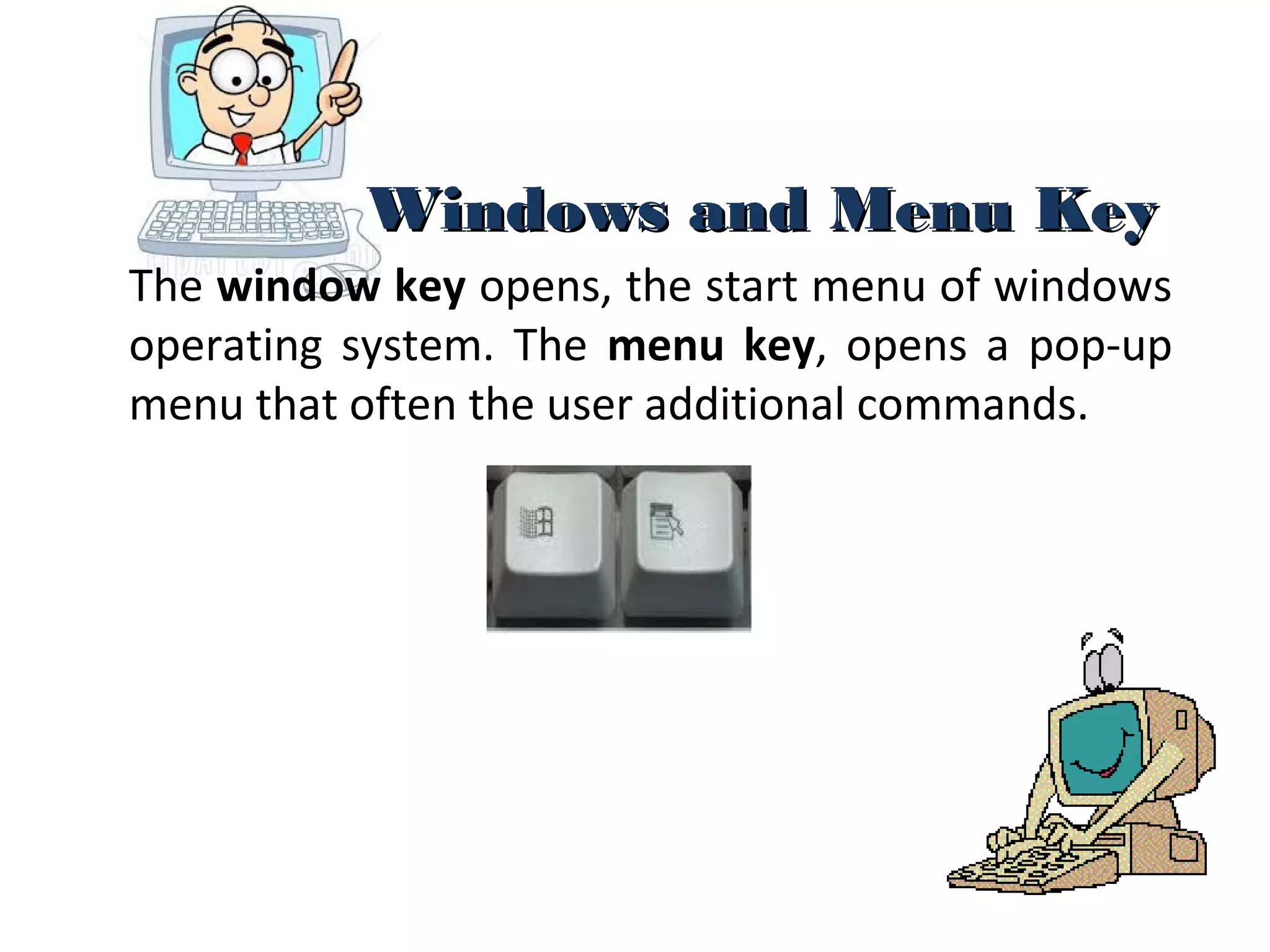 Parts of keyboard and proper handling | PPT | Operating Systems ...