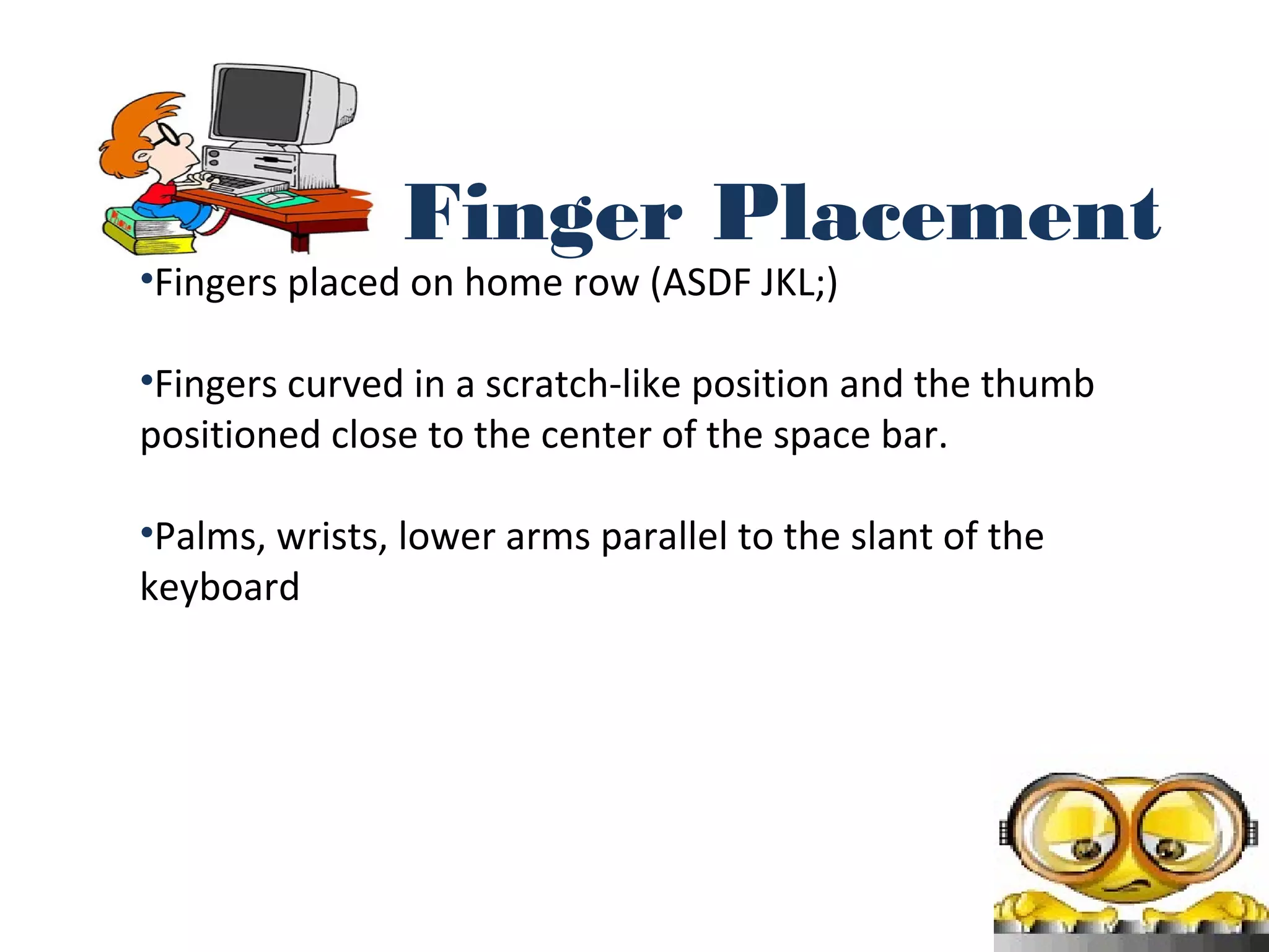 Parts of keyboard and proper handling | PPT | Operating Systems ...