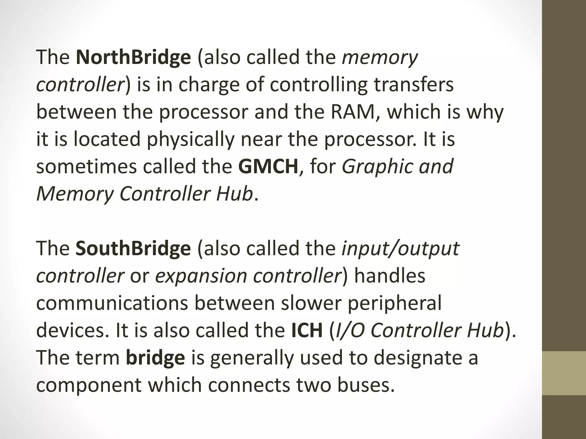 Parts of motherboard and its function | PPTX