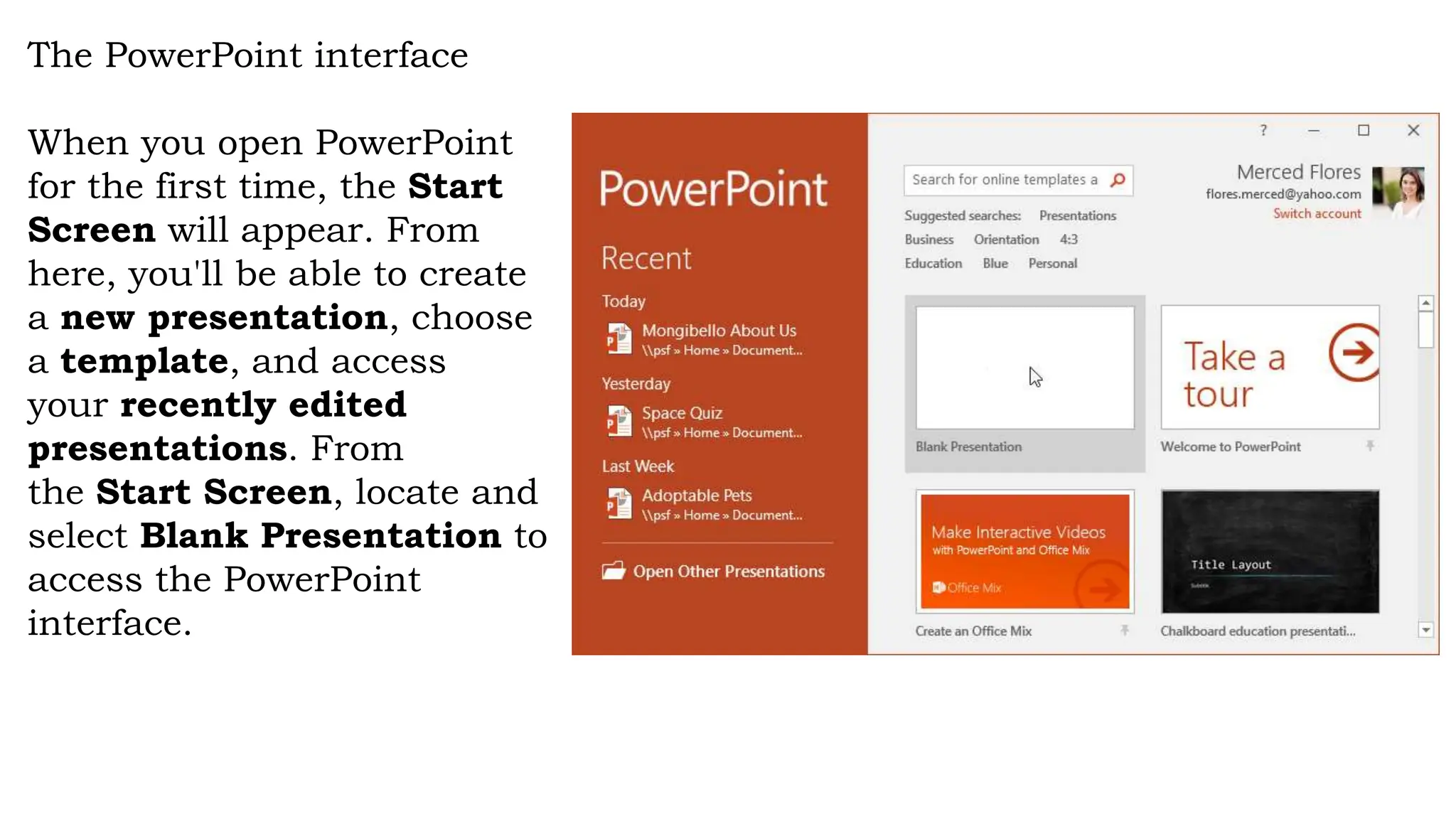 Parts of MSpowerpoint.pptx | Operating Systems | Computer Software and ...