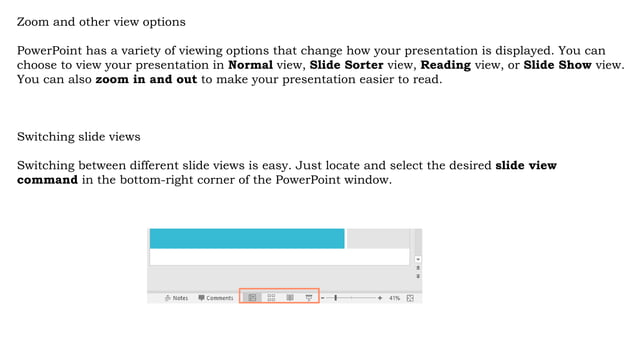 Parts of MSpowerpoint.pptx | Operating Systems | Computer Software and ...
