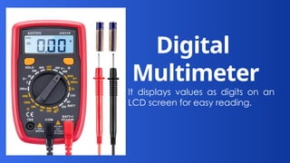 Multimeter In Css Parts of Multimeter.pOWERPOINT PRESENTATION | PPTX