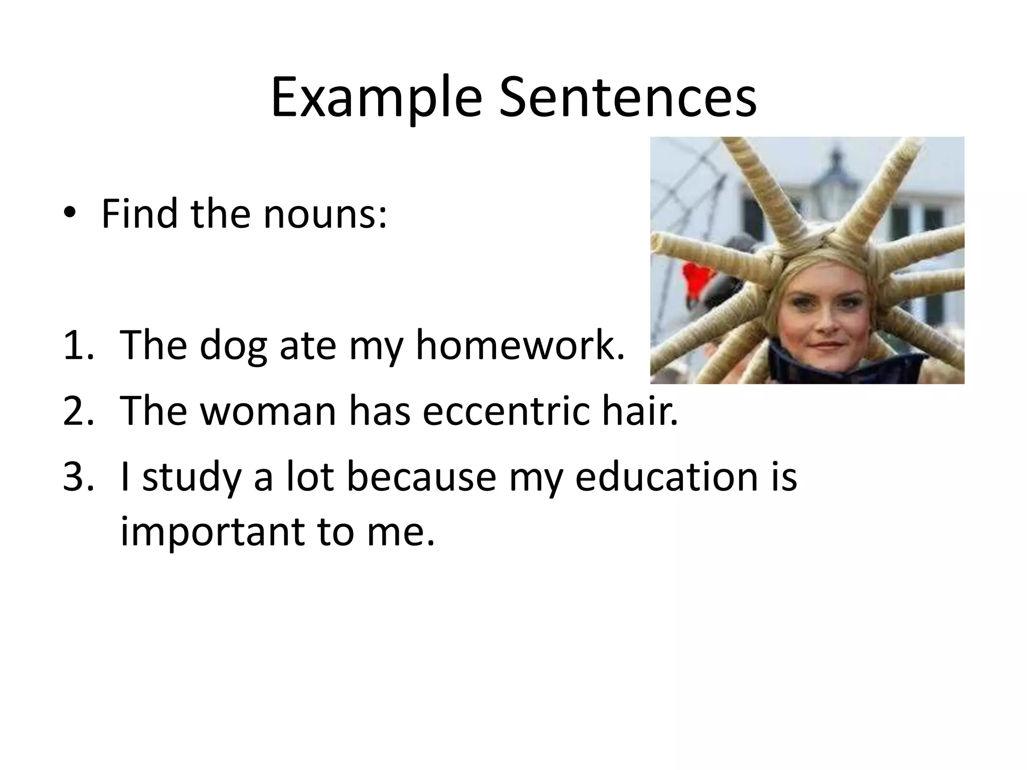 Parts of Speech - Nouns, Adjectives, and Verbs | PPTX