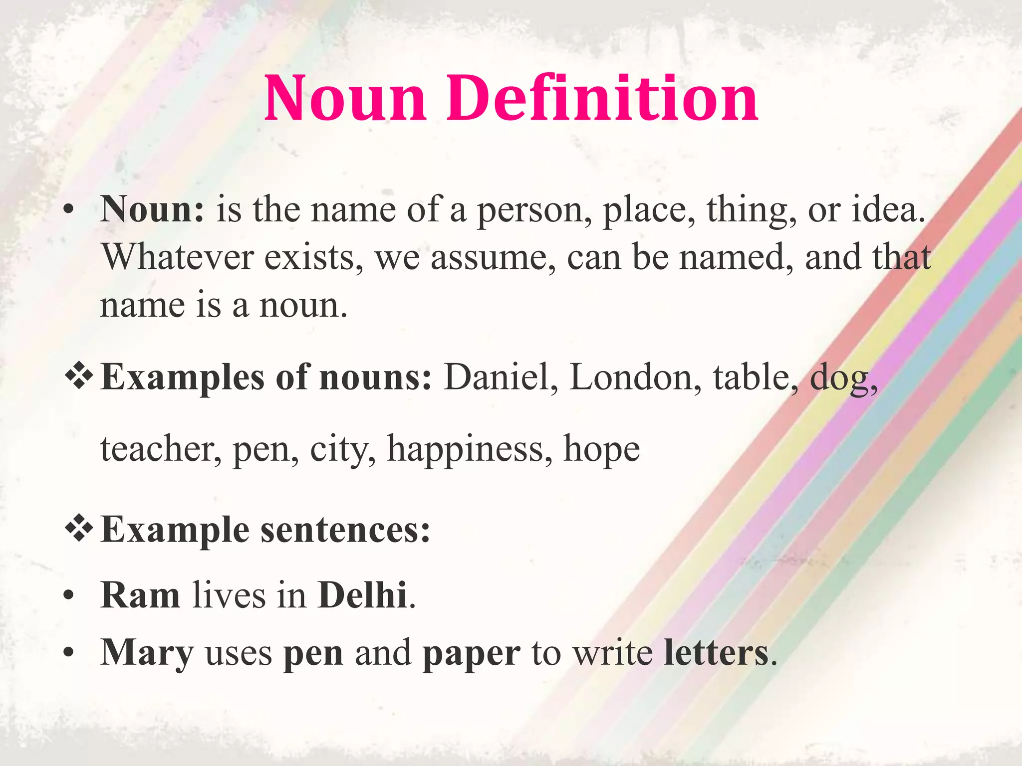 Parts of speech | PPTX