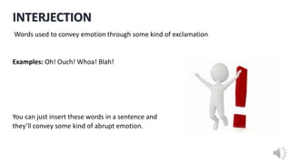 Parts of speech | PPTX