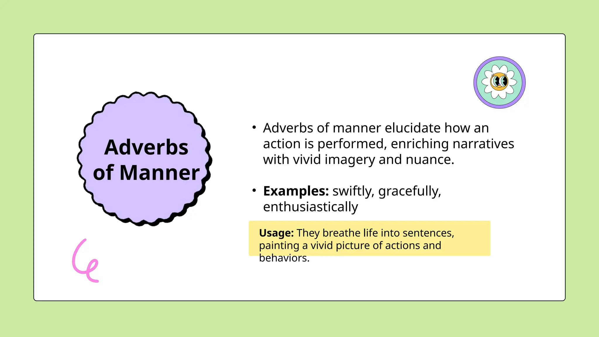 Parts of Speech Adverbs Presentation Colorful in Cute Style.pptx