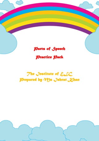 Parts of speech practice pack | PDF