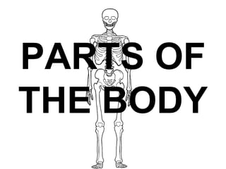 PARTS OF
THE BODY
 