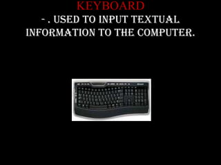PARTS OF THE COMPUTER :) | PPT | Free Download