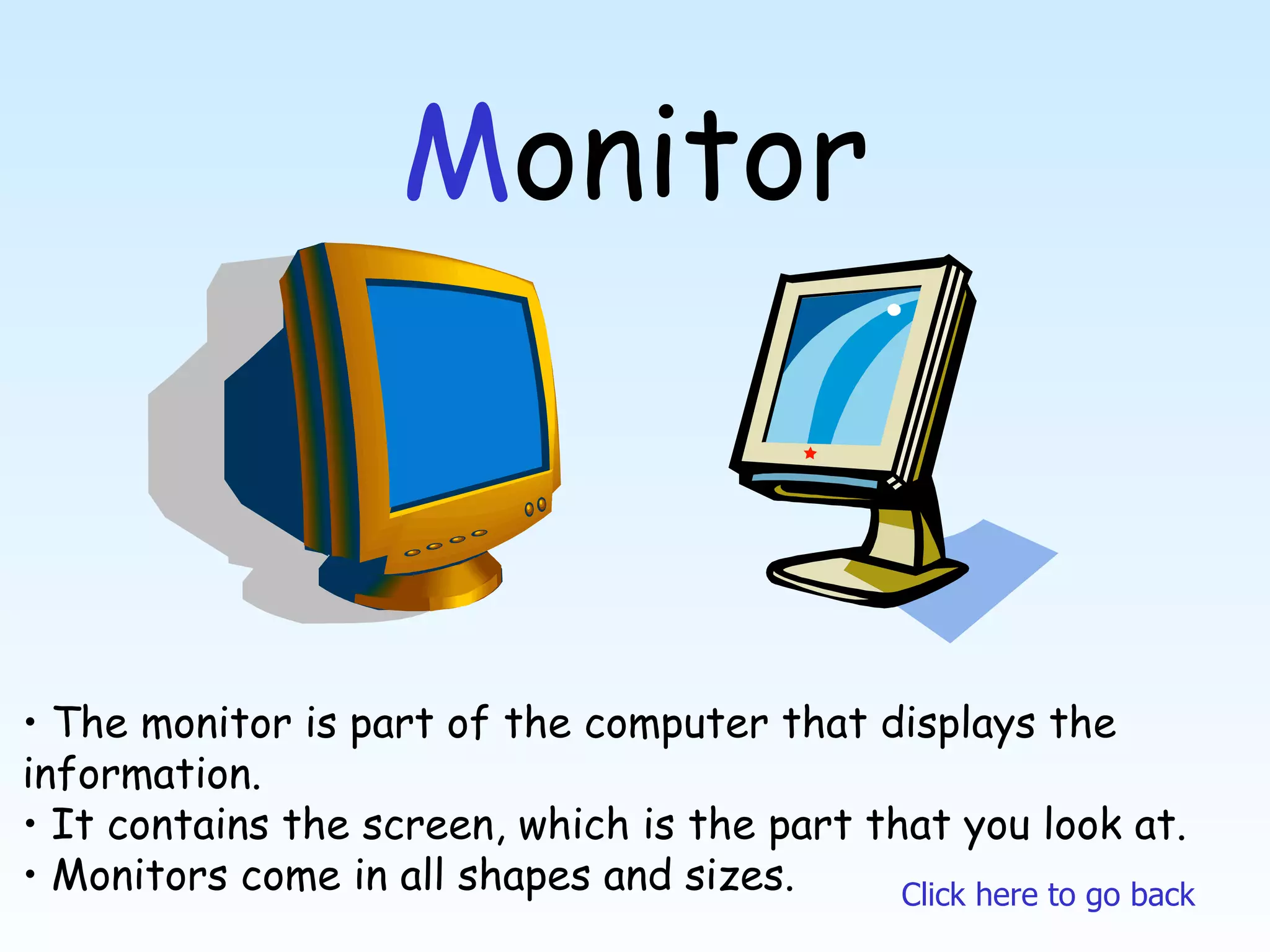 Parts of the computer | PPT | Computer Peripherals | Computing