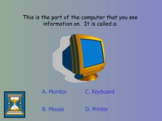 Parts of the computer | PPT