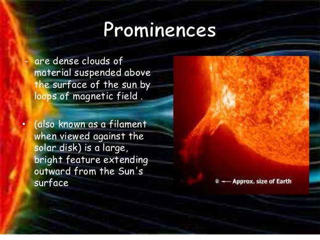 parts of the sun