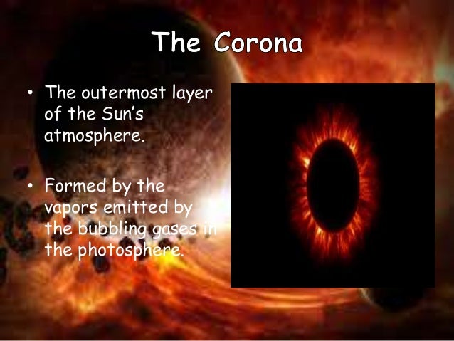parts of the sun