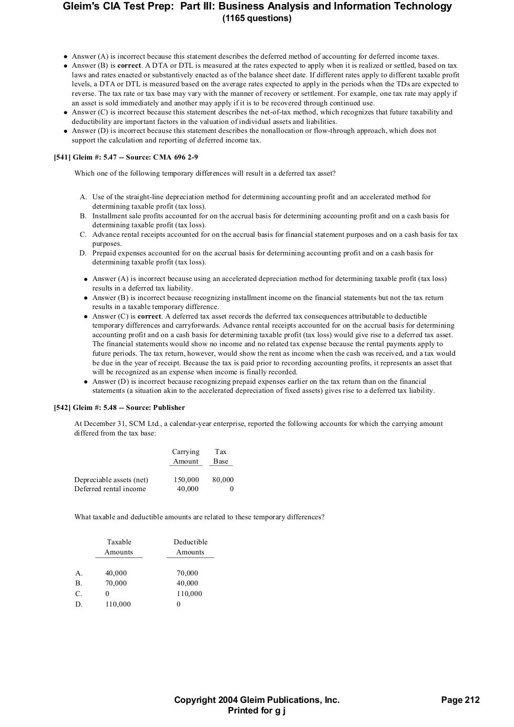 IIA-CIA-Part3 Examsfragen