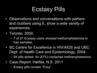 Party Drugs Update - North Eastern Ontario Opening Doors ...