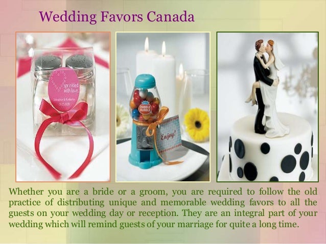 Party Favors Canada