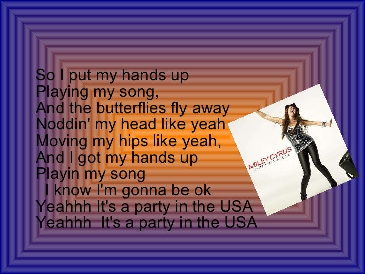 Party In The Usa Rachelle En Chiara