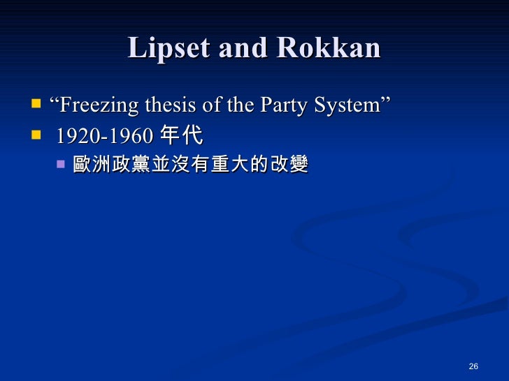 Social cleavage theory image