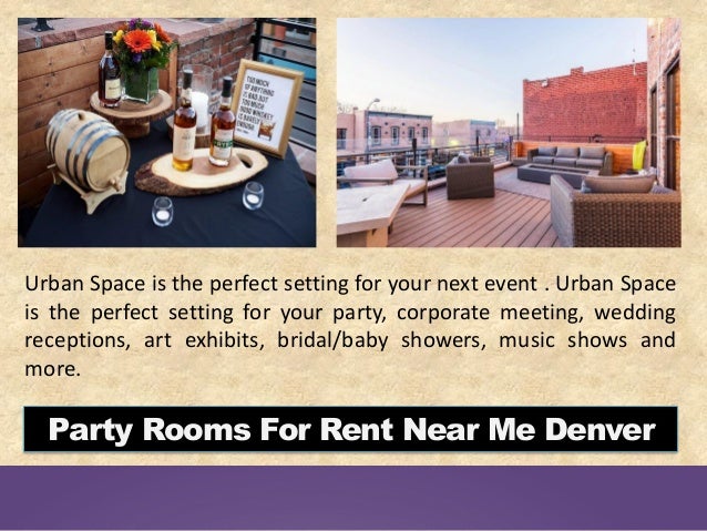 Party Rooms For Rent Near Me Denver