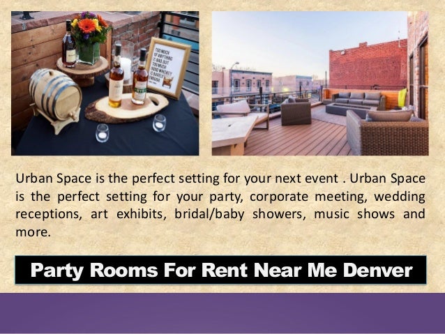 Party Rooms For Rent Near Me Denver