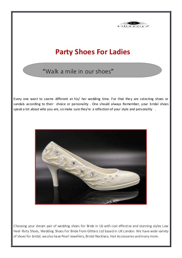 Party Shoes For Ladies
