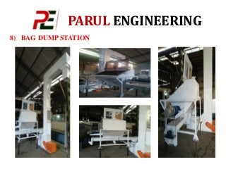 PARUL ENGINEERING
8) BAG DUMP STATION
 