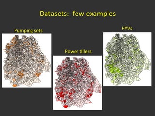 Potential technology adoption: Index for improved targeting: A village level proxy assessment using the past adoption rates of agricultural technologies