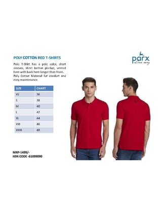 Parx Tshirt kuber enterprises rohini 7982410448 