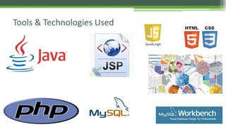 Tools & Technologies Used 
 