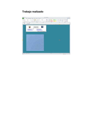 Trabajo realizado

 