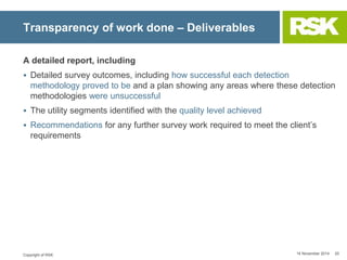 PAS 128: Specification for underground utility detection, verification ...