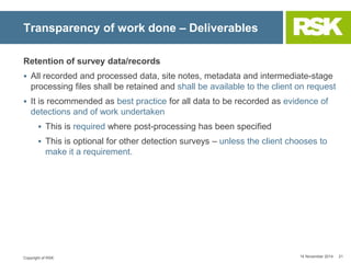 PAS 128: Specification for underground utility detection, verification ...