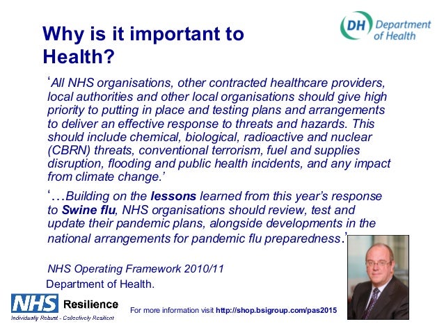 PAS 2015 NHS Healthcare Provision and Resilience, Ian Dalton, Managin… slideshare - 웹 PAS 2015 NHS Healthcare Provision and Resilience, Ian Dalton, Managin… slideshare - 웹