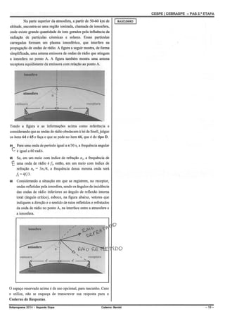 Gabarito PAS 2, subprograma 2014, caderno Bernini