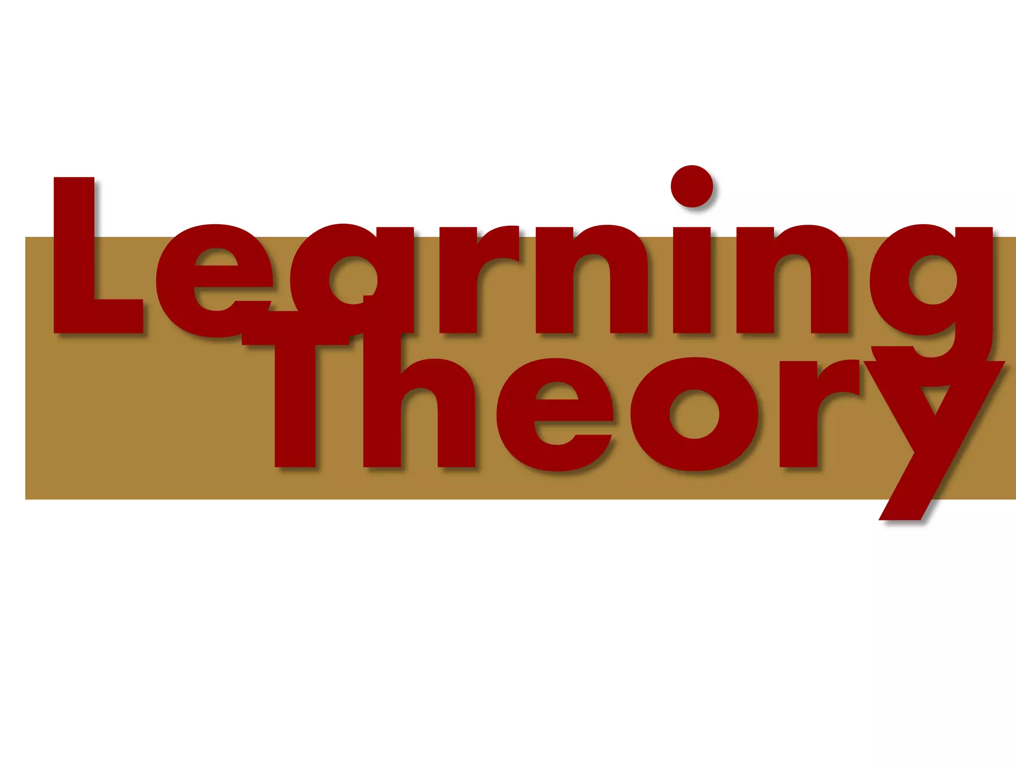 Learning Theory  