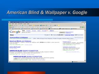 American Blind & Wallpaper v. Google 