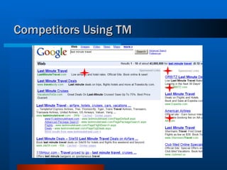 Competitors Using TM 