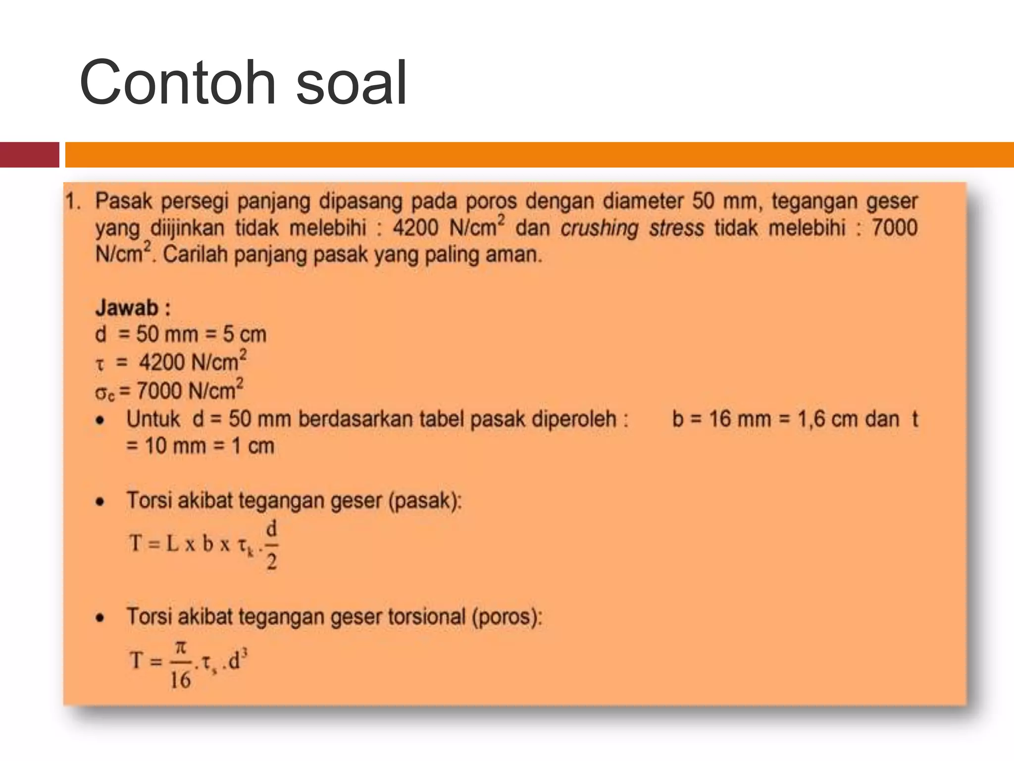 Contoh soal