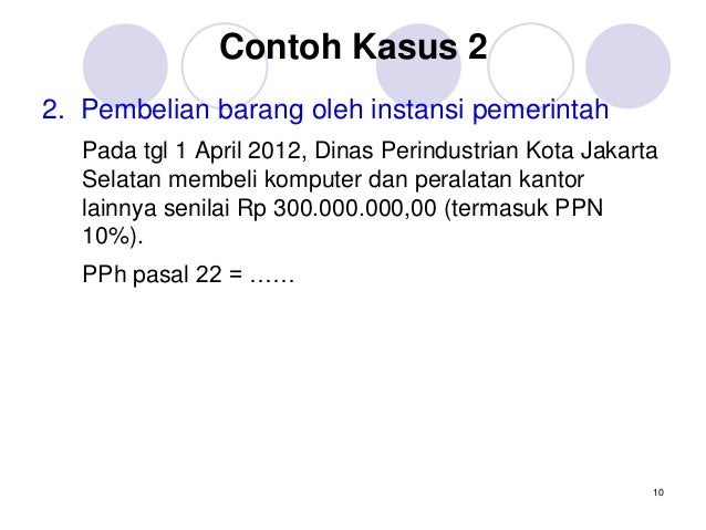 PPh Pasal 22