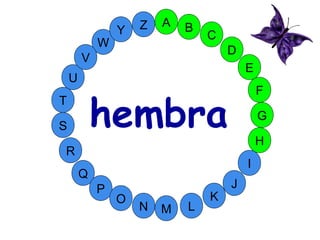 M
A
G
S
C
U
H
W
Y
I
F
D
B
L
K
J
T
R
Q
P
O
N
E
V
Z
hembra
 