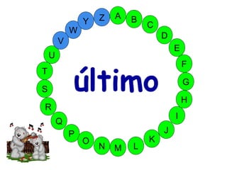 M
A
G
S
C
U
H
W
Y
I
F
D
B
L
K
J
T
R
Q
P
O
N
E
V
Z
último
 