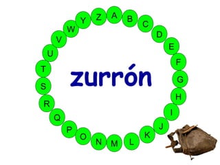 M
A
G
S
C
U
H
W
Y
I
F
D
B
L
K
J
T
R
Q
P
O
N
E
V
Z
zurrón
 