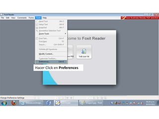Hacer Click en Preferences