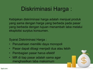 Konflik efisiensi – keadilanKurva persaingan sempurna