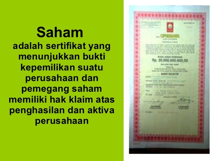 Saham opsi majalah berjangka