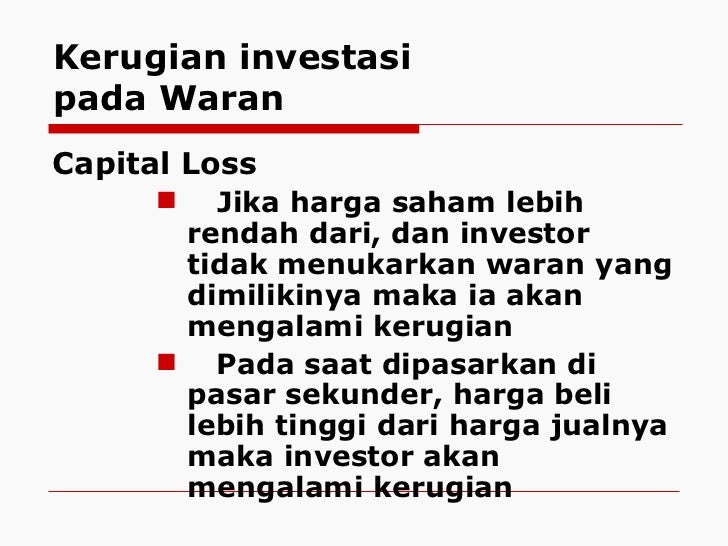 Opsi saham yang dikeluarkan dengan harga diskon